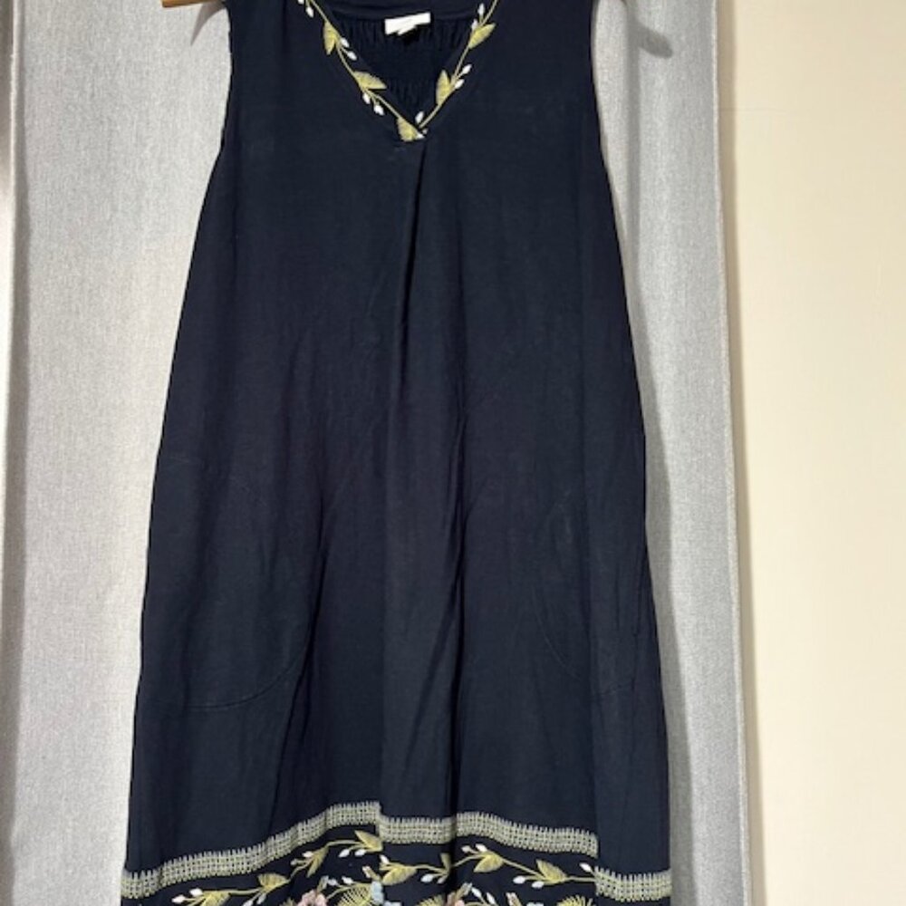 J.Jill midi summer dress 60%cotton 40%modal rayon